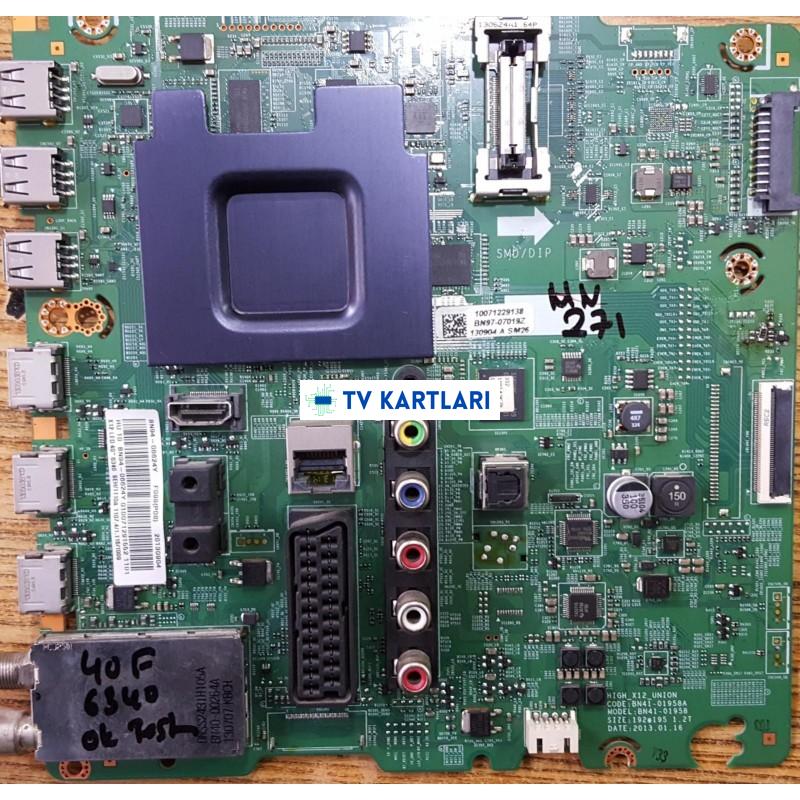 BN94-06624Y , BN94-06624X , BN41-01958A , SAMSUNG , UE40F6340 , UE46F6340 , MAİN BOARD , ANA KART