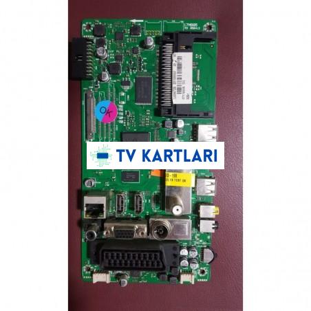 17MB95,23168863, 23168861,VES400UNES-05-B, VESTEL SMART 40PF7070 40 LED TV, MAIN BOARD"