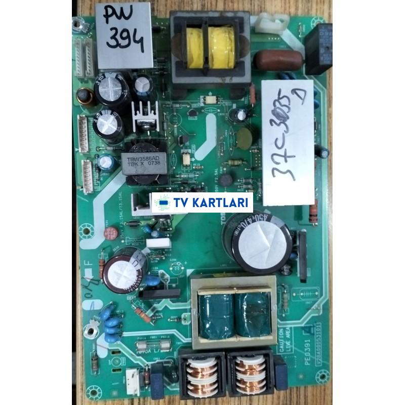 PE0391, PE0391A, V28A00053101, TOSHIBA 37C3035D, TOSHIBA 32C3005PG, Power board