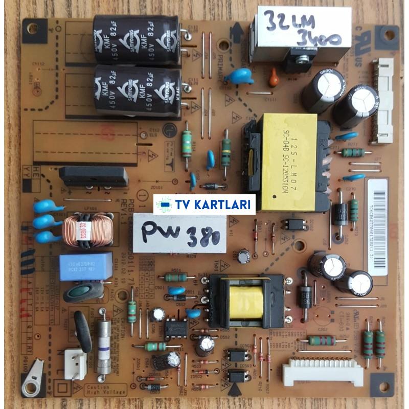 EAX64560501(1.7), LGP32F-12P, LG 32LM3400, LED TV POWER BOARD