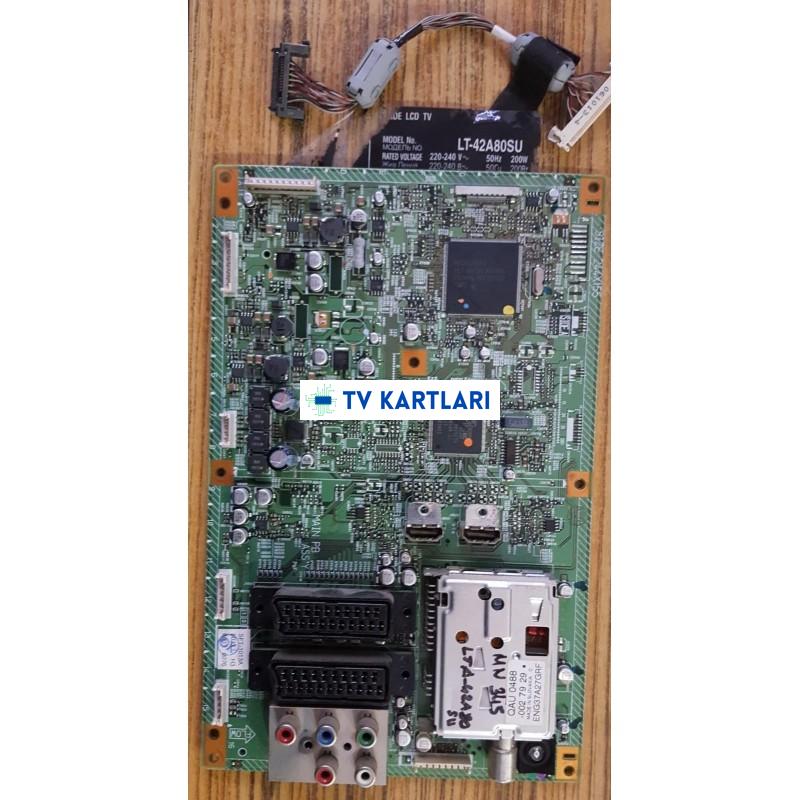 JVC LT-42A80SU,GGB10063-001B SFT-1013A  LC420WX5 (SL)(D1)MAİN BOARD