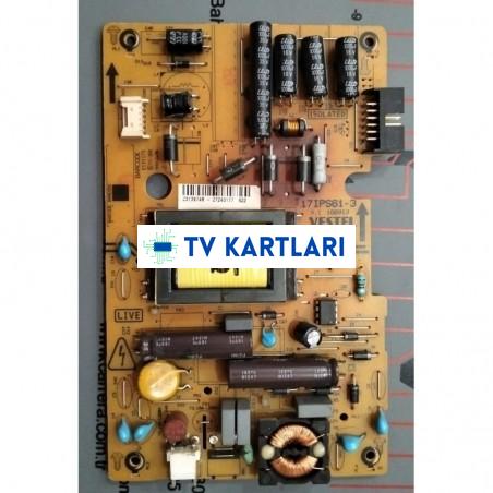 23136748, 17IPS61-3, V1, 130313, Psu, Power Board, CHASIS 22 CHMEI, Vestel Power Board, 17ıps61-3