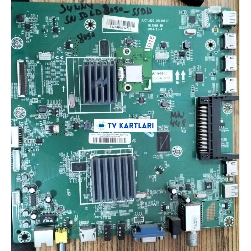 JUC7.820.00130517 , HLS51B-IM , SNO50LED8050-SSDU , MAIN BOARD , SUNNY ANAKART