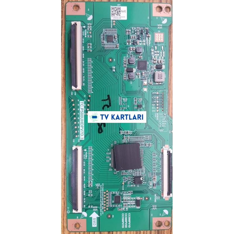 TOSHIBA 50UA263DT,U515CV-UMR W50 PSTV58GA TC.P500UHDPV7D.3, CC500PV7D,T-CON BOARD