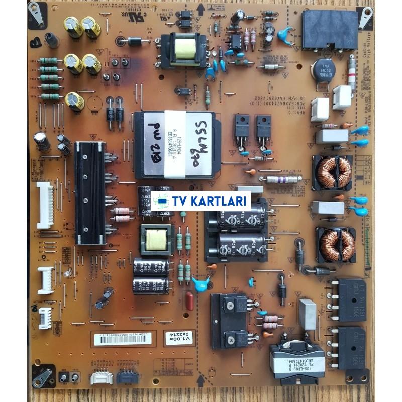 EAX64744301 (1.3), EAY62512802, LGP55H-12LPB-3P, LG 55LM860V-ZB