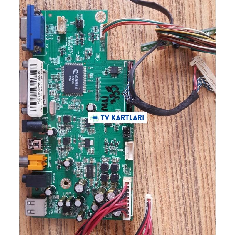SUNNY, SN032DLD12AT050-AMY.M ANAKART SUNNY 12AT050 V0.2 MNL MAİN BOARD