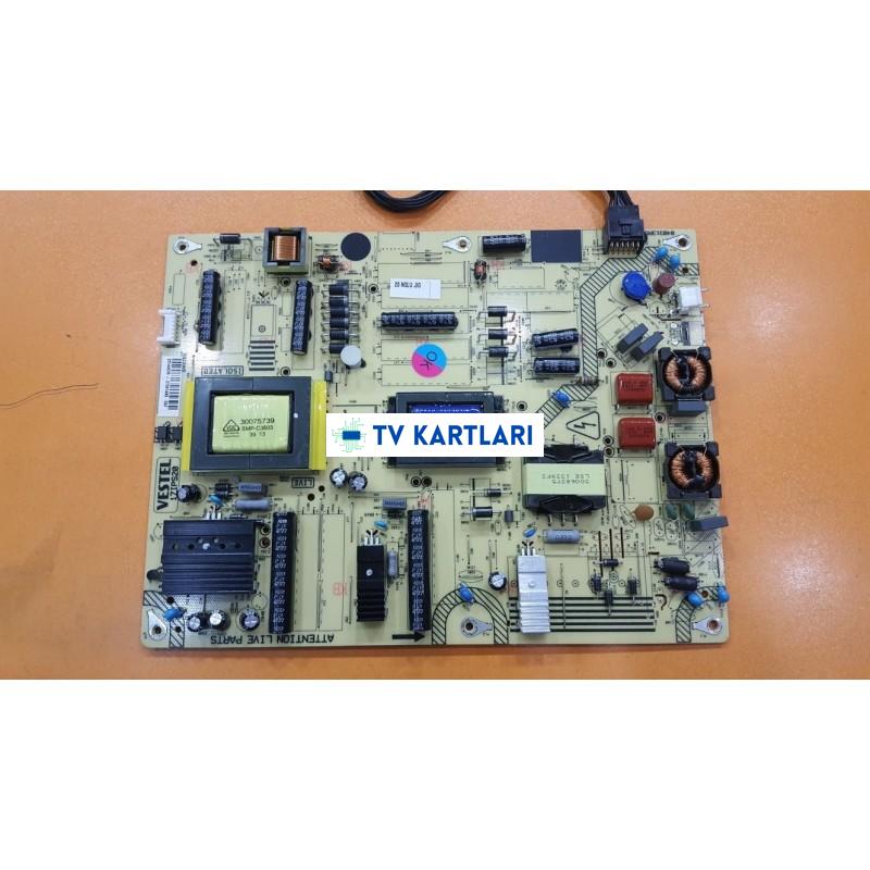 17IPS20 23144075 27097468 VESTEL, REGAL LD39F4000 39 LED MONITOR, POWER BOARD"