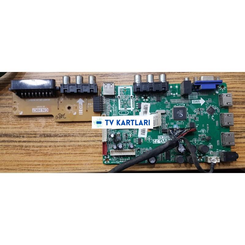 T.MS18VG.72, T.VST59.A5, SANYO LE102S11FM.MAİN BOARD