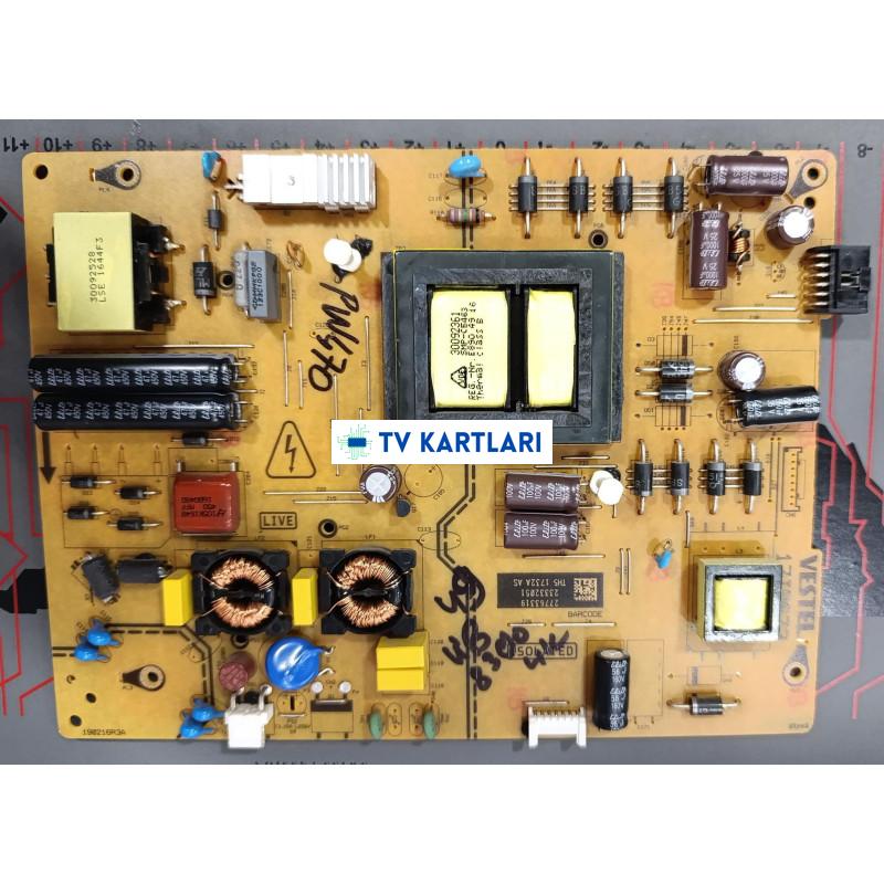 17IPS72 , 27763319 ,23332051, VESTEL 49UB8300 Power Board ,