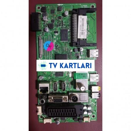 17MB95 , 10087942 , 23161385 , TELEFUNKEN , VES420UNVL-S01 , 42XT7050 , Main Board , Ana Kart