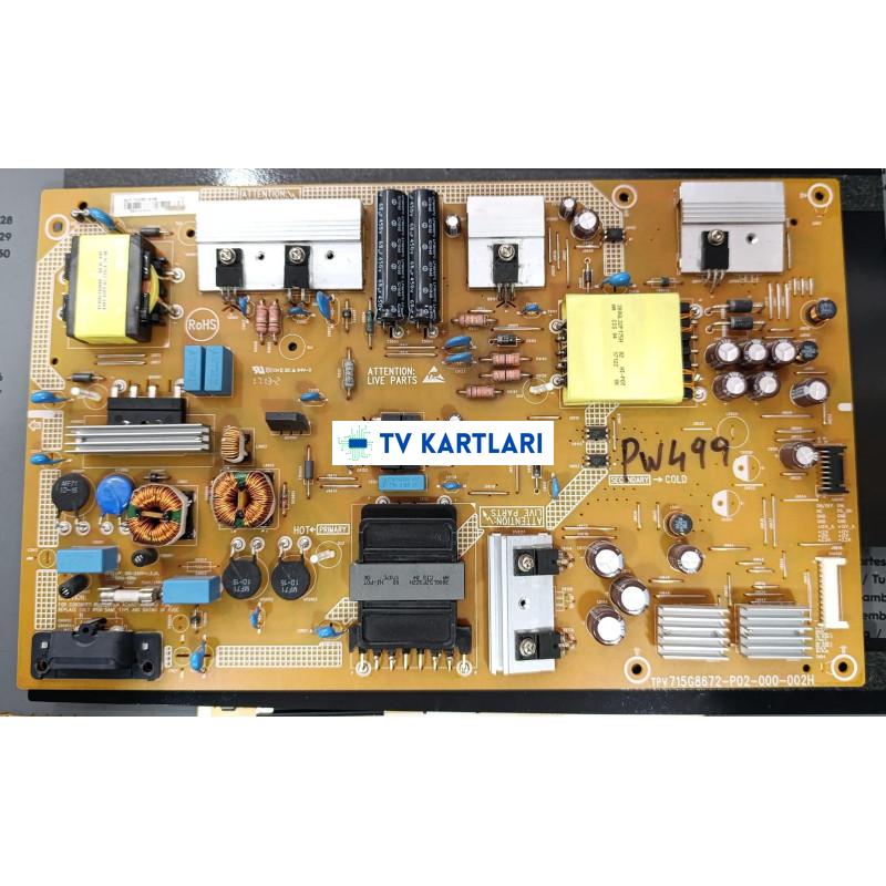 PHILIPS POWER BOARD 715G8672-P02-000-002H 49PUS6412