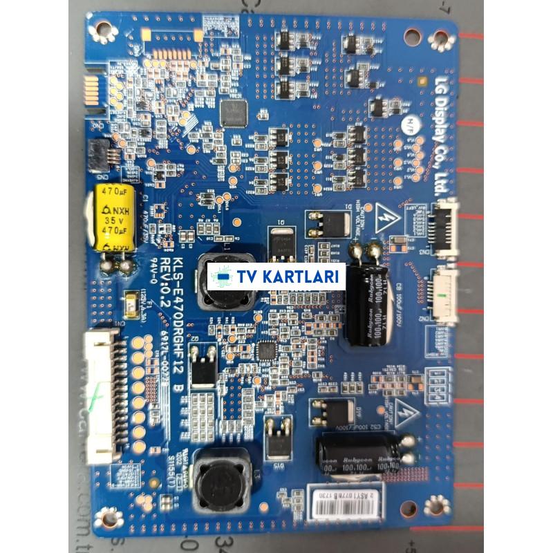 LG 6917L-0077B, KLS-E470DRGHF 12 B, KLS-E470DRGHF 12 B REV:0.2, Panasonic TX-L47E5B, LG DISPLAY, Led Driver Board, LC470EUD