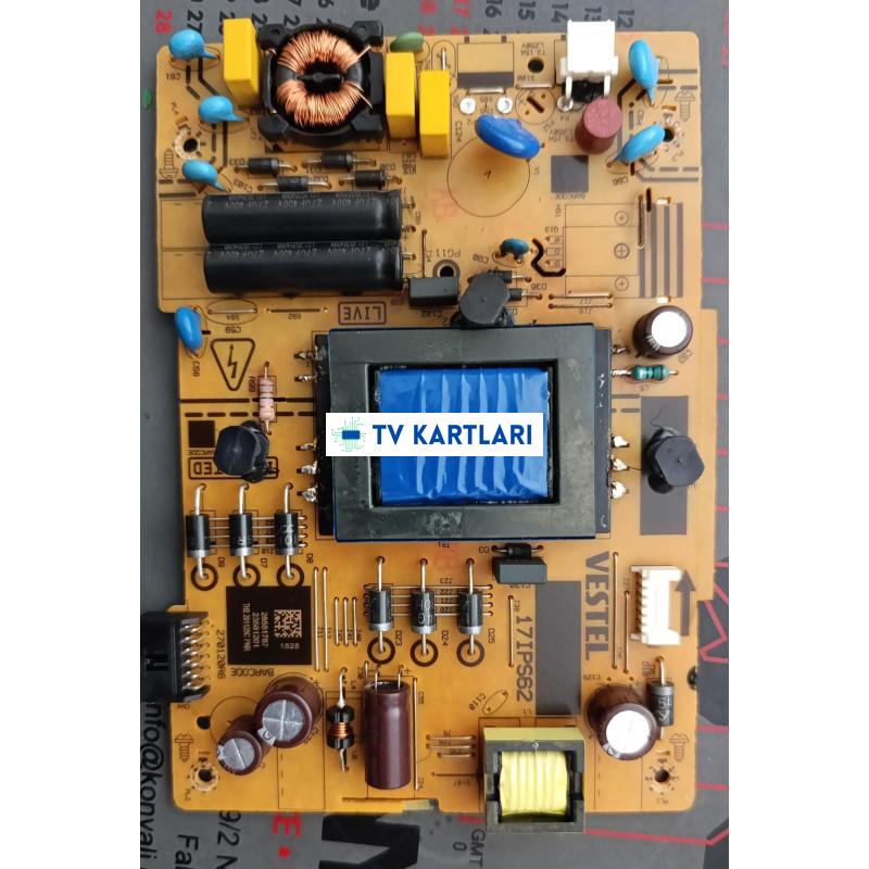17IPS62 , 23581201 , VESTEL 43f8500 , Power Board , Ves430UNDP-2D-N43