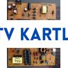 Vestel 43UD8350 43U9500 4KPower Board , 17IPS72 , 23396597 , VES430QNDB-2D