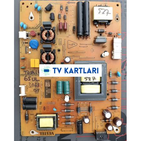 TOSHIBA VESTEL 17IPS72,23626489,65UL3063DT,65U9500 POWER BOARD