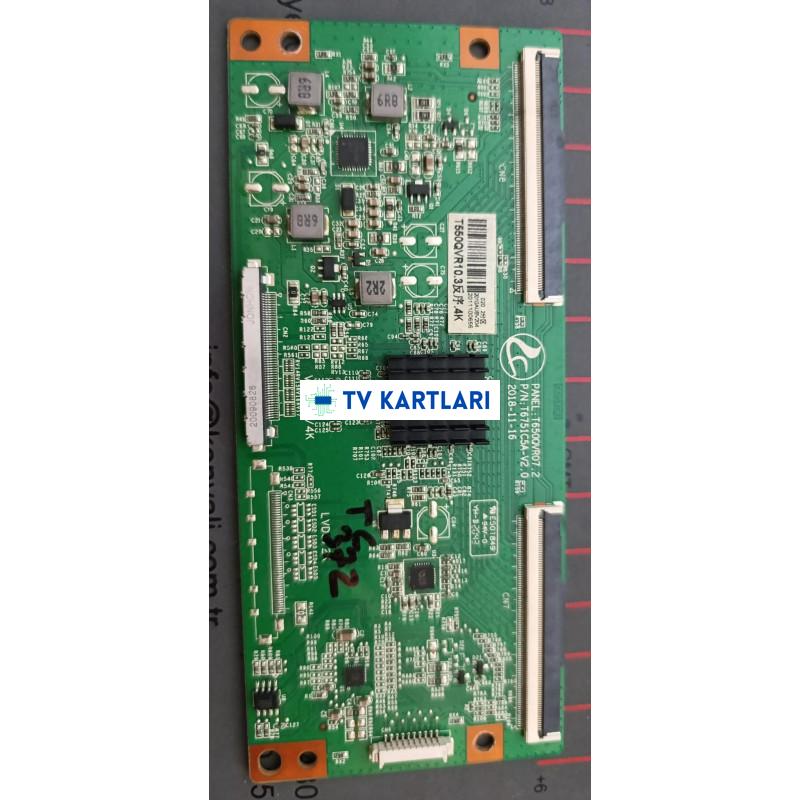 T650QVR07.2,P/N:T6751C5A-V2.0.T650QVR10,3 T-CON BOARD