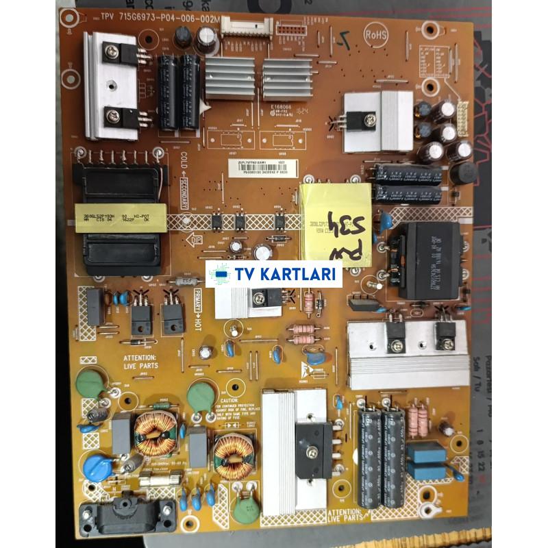 715G6973-P04-006-002M, PLTVFY401XAM1, PHILIPS 49PUS6101/12, Power Board, Besleme, TPT490U2-EQYSHM.G