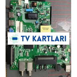 LDD.M3663.A48 , YM-190428 , YUMATU 32" , TELENOVA 32D4001 , MAIN BOARD , ANAKART