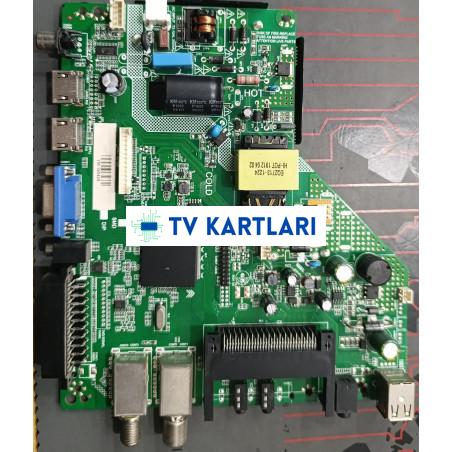 LDD.M3663.A48 , YM-190428 , YUMATU 32" , TELENOVA 32D4001 , MAIN BOARD , ANAKART