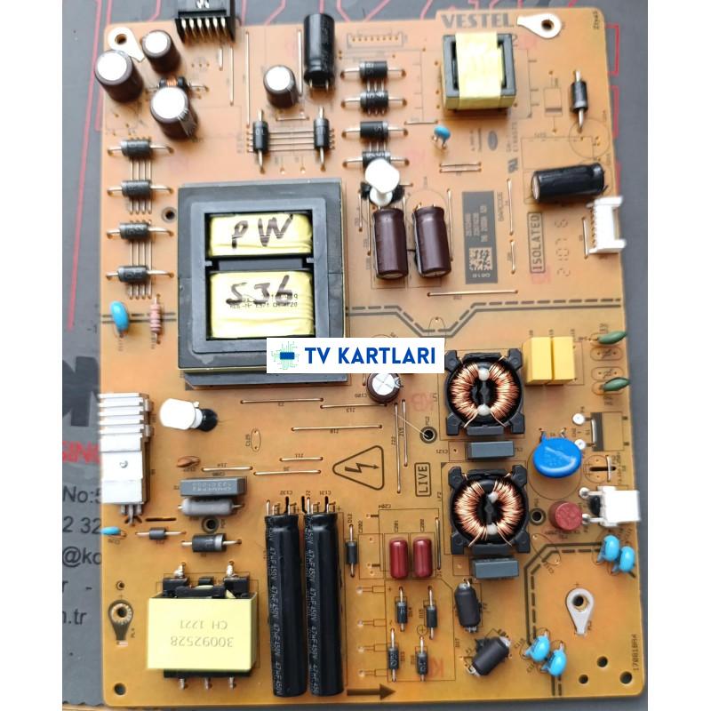 17IPS72, 23574238, Vestel 58U9500, Power Board, Ves580QNDT-2D-N41