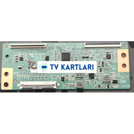 PT430CT02-1-C-5 , VES430UNDH-2D-N11 , 43HL650 T-CON BOARD