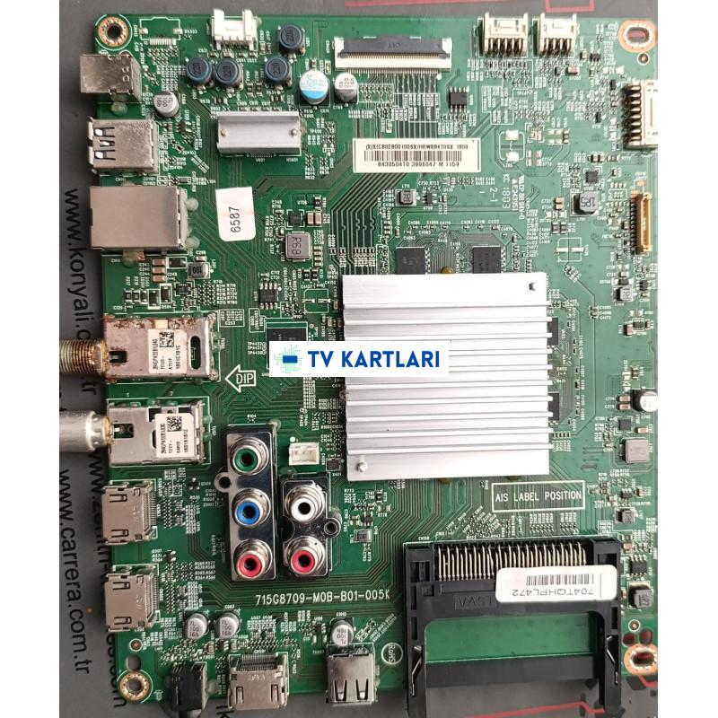 715G8709-M0B-B01-005K , XICB02B00100SX , 704TQHPL472 , Philips 50PUS6503/12 , Main Board , TPT500U31-QVN03.U