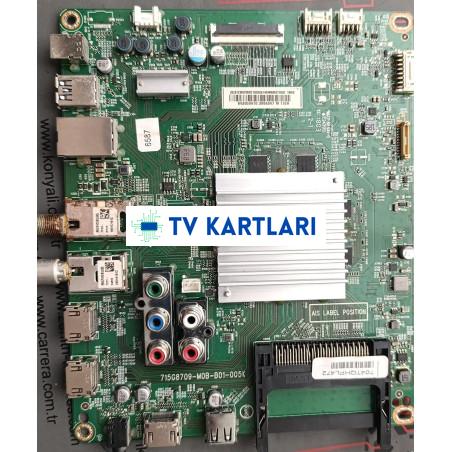 715G8709-M0B-B01-005K , XICB02B00100SX , 704TQHPL472 , Philips 50PUS6503/12 , Main Board , TPT500U31-QVN03.U