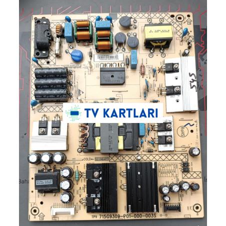 Philips 55PUS7503/12 Power Board , 715G9309-P01-000-003S , PLTVHW401XACS , TPT550U1-QVN05.U