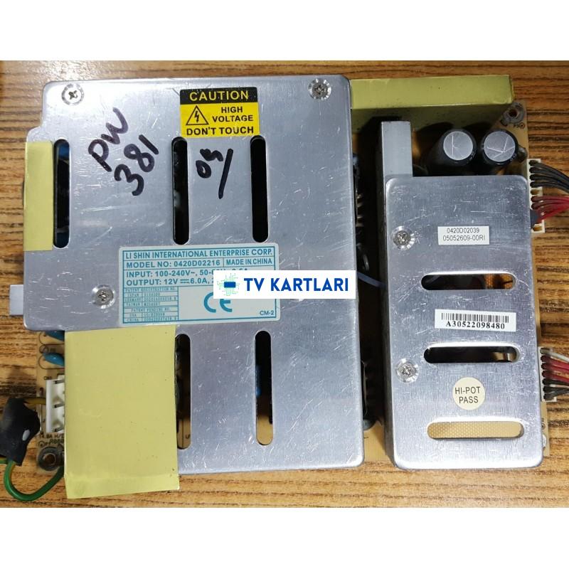 CEM-1, AREX, LI SHIN, 0420D02039, 0420D02216,VESTEL POWER BOARD