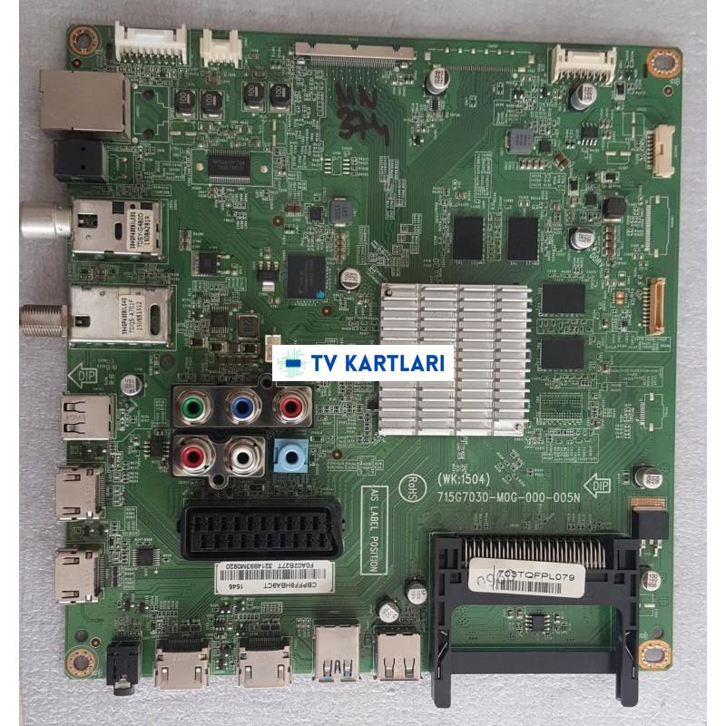 715G7030-M0G-000-005N, TPV TPT550J1-QVN03.U, PHILIPS 55PUK6400/12, MAİN BOARD