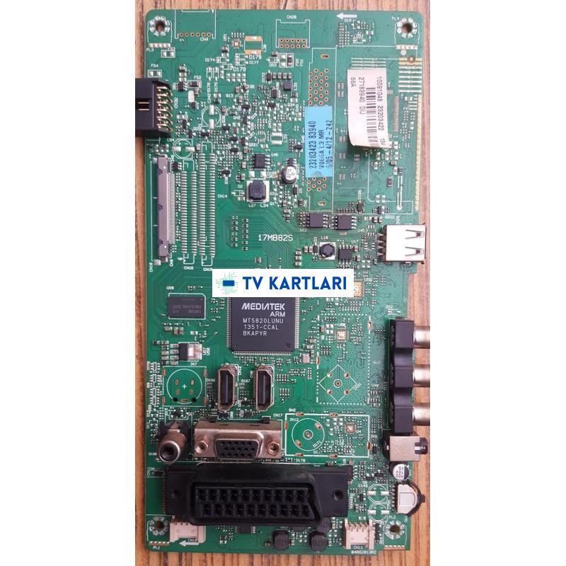 23203422, 23203423, 17MB82S, VES390UNDA-01, NEXON, 39 39226D NXN FHD LED TV MAİN BOARD