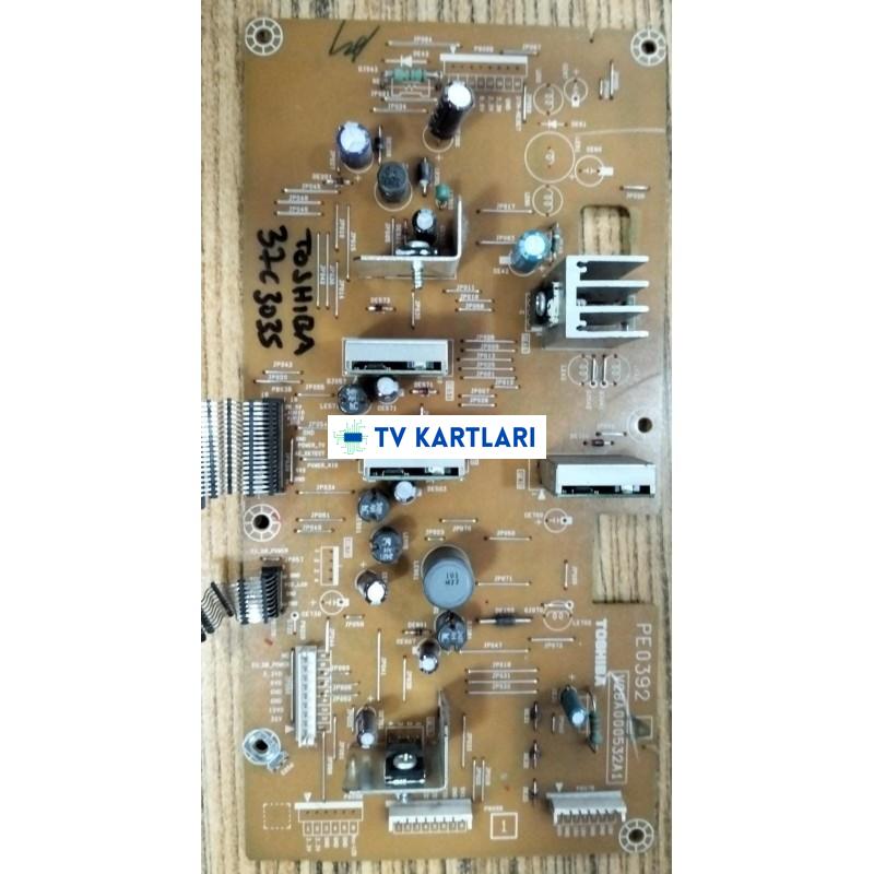 V28A000532A1 , PE0392 , TOSHIBA , 32C3500P , 32A3000P , 40C3500P , 32C3005P , 42C3500PG , LC420WX8 SL C1 , POWER BOARD
