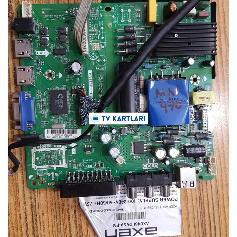 TP.VST59S.PB702, BOE HV480FH2-600, AXEN AX048LDV59-FM, MAIN BOARD