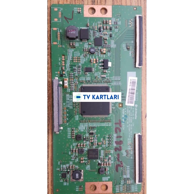 6870C-0552A 43UHD TM120 Ver0.4, Philips 43PUS6401, T CON Board, 43UA8900 43 LED TV