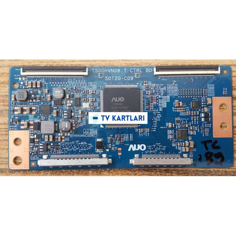 T500HVN08.7 Ctrl BD, 50T20-C09, TS-5542T33C04, LG 42LF650V-ZB, AU Optronics, T CON Board, T420HVJ01.3