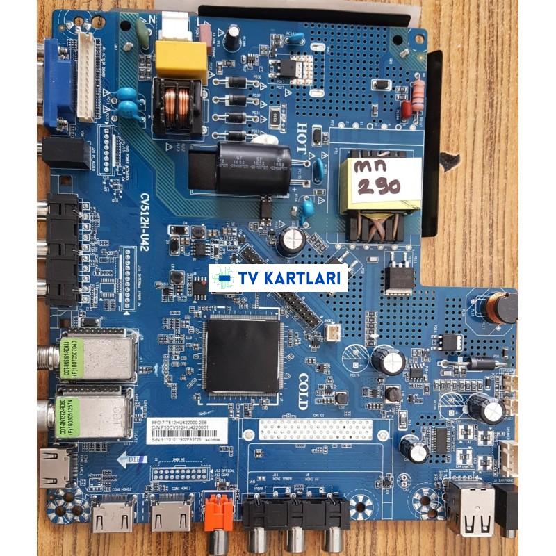 CV512H-U42 , 7.T512HU421100 ,MODEL DİJİTSU DJTV32
