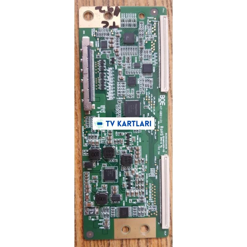 47-6021131, HV430FHB-N10, HV430FHBN10, 44-9771283,GRUNDIG 43CLE6845, VESTEL 43FB500, T CON BOARD-430UND-2D-M2