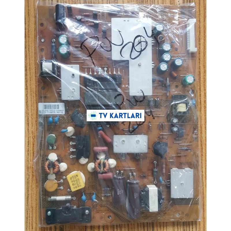 PHILIPS 47PFL7108, 42PFL6008, FSP140-4FS01, 2722 171 90775 REV:00, SK 312.1 015.D PHILIPS POWER BOARD
