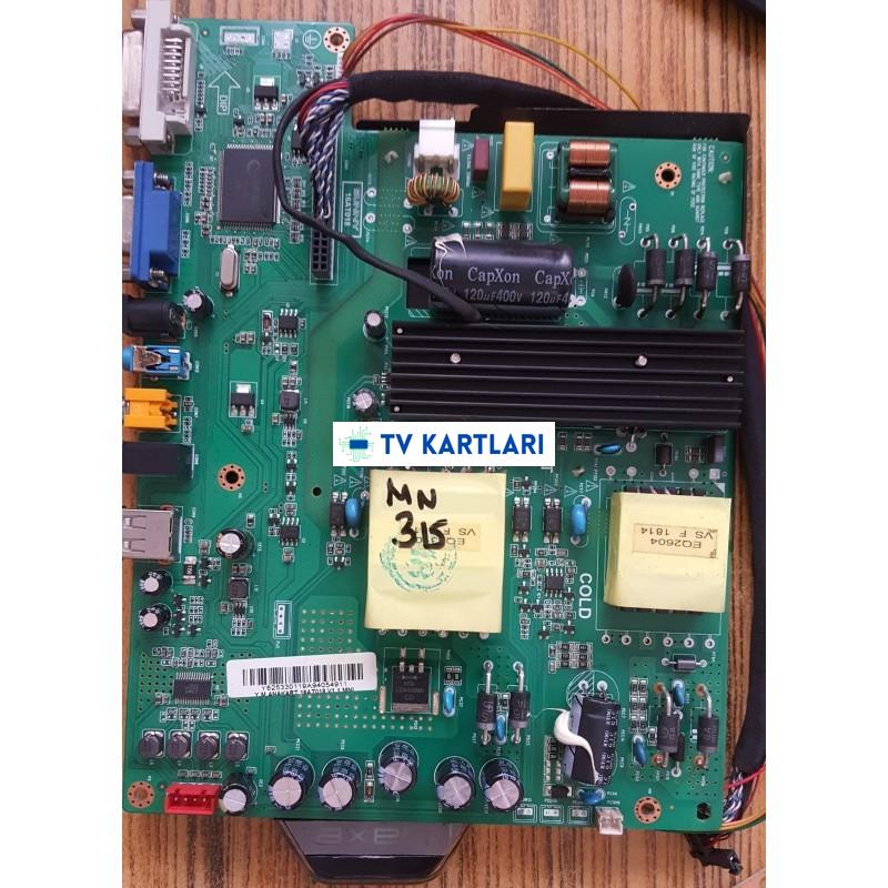 SUNNY,16AT018 V1.1 MNL,LG PANEL6870C-0532C, AXEN AX049DLD16AT018-LFM, AXEN AX49DIL023/1022, LED TV MAİN BOARD