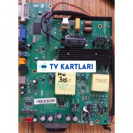 SUNNY,16AT018 V1.1 MNL,LG PANEL6870C-0532C, AXEN AX049DLD16AT018-LFM, AXEN AX49DIL023/1022, LED TV MAİN BOARD