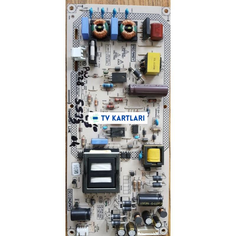 BEKO VTY194-37, ZKE140, Beko B40-2B-5533, Power Board, Besleme, LSC400HN02-801