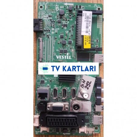 VESTEL 17MB96, 23242144, 23234985, Regal 42FA7500, 42FA7550,Main Board, Ana Kart, VES420UNVL-2D