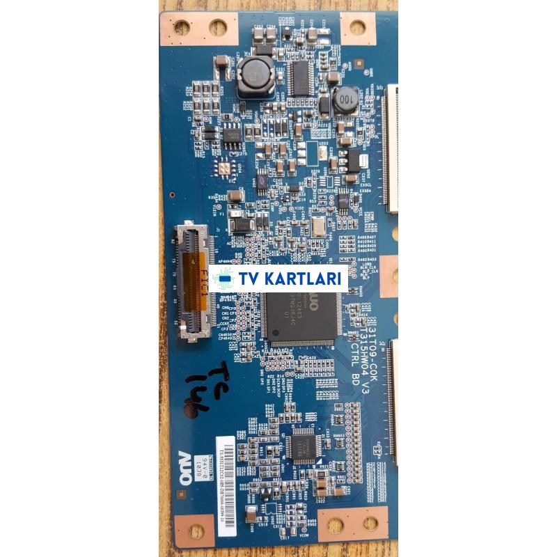 31T09-C0K, T315HW04 V3 CTRL BD, AUO, T-CON BOARD