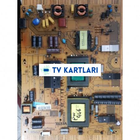 17IPS20, 23321130, 071114 R9, VESTEL 43UA8900, Power Board, Besleme, VES430QNEL-