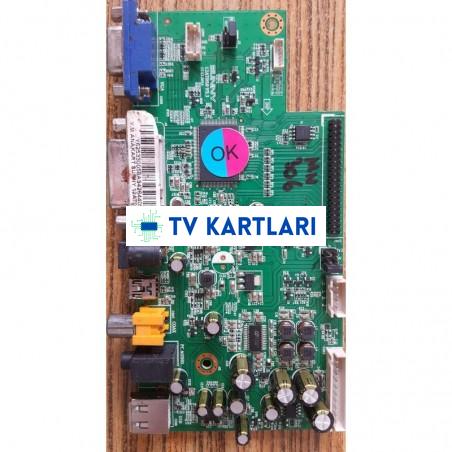 AXEN 12AT050 V0.3, Y.M ANAKART SUNNY 12AT050 MNL, Axen AX43DLD12AT050, Main Board, Ana Kart, LC430DUY-SHA1
