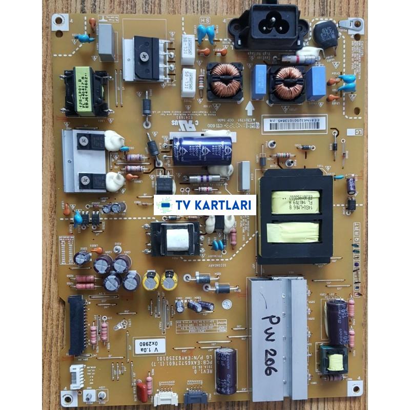 LGP42-14UL6,LG42UB820 EAX65727601 (1.7) EAY63250101 POWER BOARD