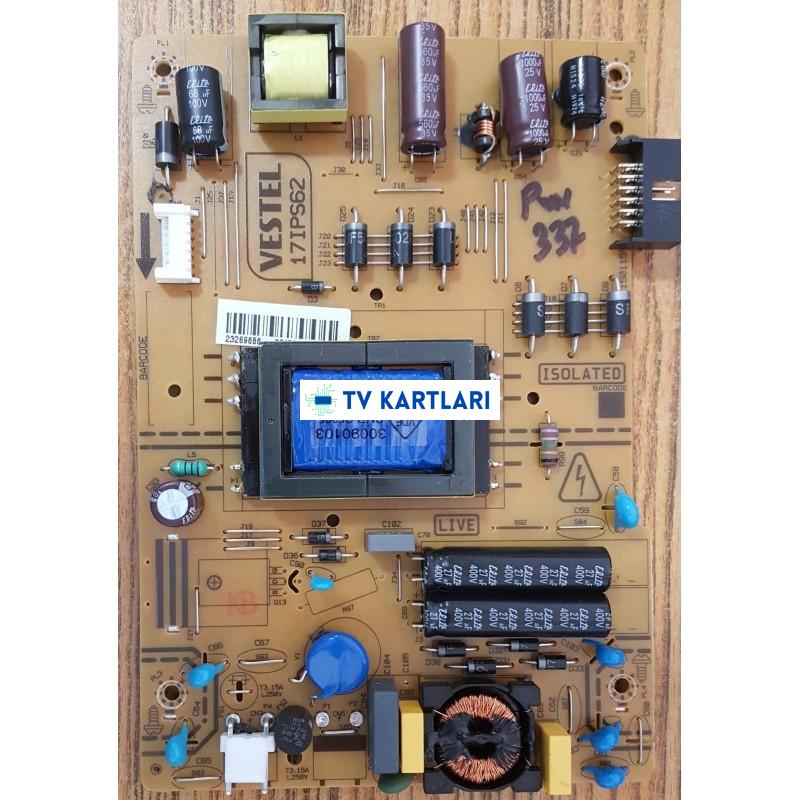 VESTEL32HA5000,17IPS62,23269688,27458263,POWER BOARD