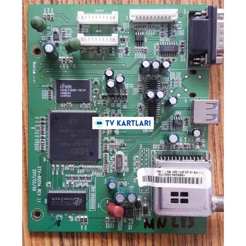 Sunny STV-8001A REV 1.1 , SN040LM48-T1F , SUNNY , SİSTEM , MAİN , ANAKA