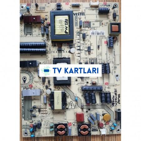 23145828,27228199,17IPS20,FINLUX 42FD7440F SMART,POWER BOARD