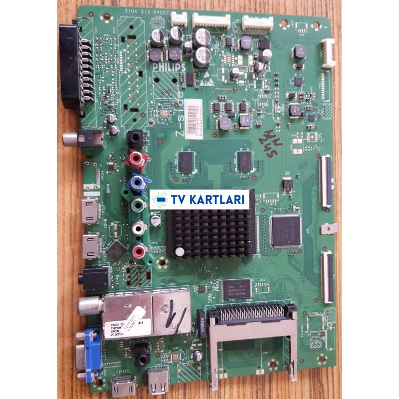 3104 313 64027, 310432864343, 42PFL5405, 37PFL5405, LC420WUY SC A1, PHILIPS MAİN BOARD